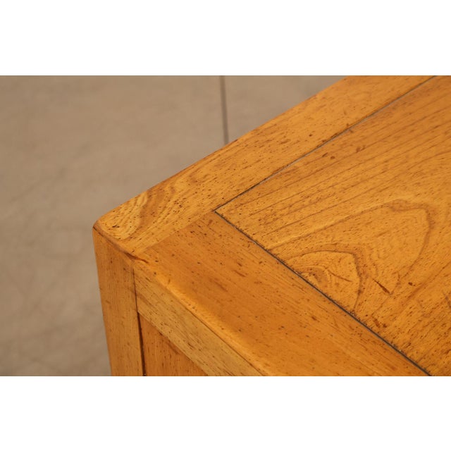 Wood Baker Asian Style Hardwood Credenza Buffet Sideboard For Sale - Image 7 of 18