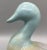 Contemporary Contemporary Studio Pottery Blue, Pink and Tan Ceramic Duck Figure For Sale - Image 3 of 10
