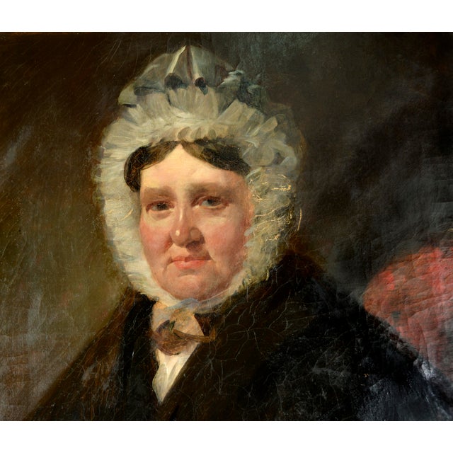 Portraiture Early 19th Century Portrait of Elizabeth Clough of Keighley, Yorkshire Unsigned, by Sir Henry Raeburn For Sale - Image 3 of 8