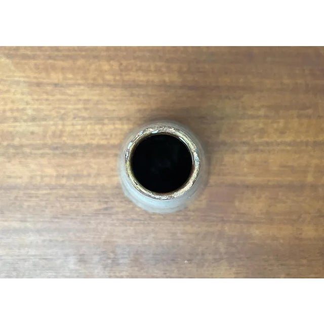 Mid-Century German Minimalist Studio Pottery Vase, 1960s For Sale - Image 11 of 13