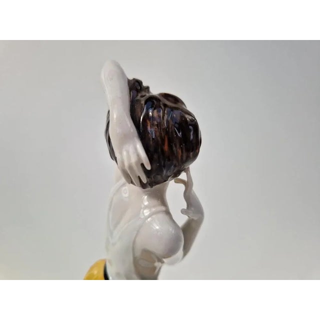 The Dancer Lo Hesse by Constantin Holzer Defanti for Rosenthal, 1920s For Sale - Image 9 of 11