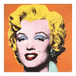 1995 Andy Warhol 'Marilyn Orange' Offset Lithograph