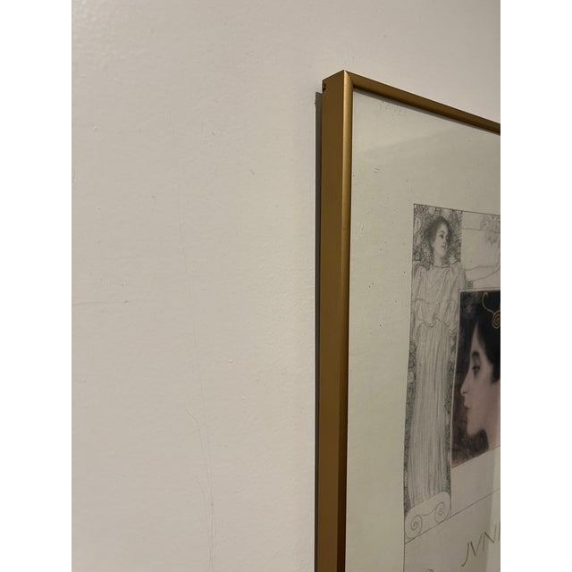 Gustav Klimt Junius Art Nouveau Framed Print, Collection Verge Nouvelles France For Sale - Image 11 of 11