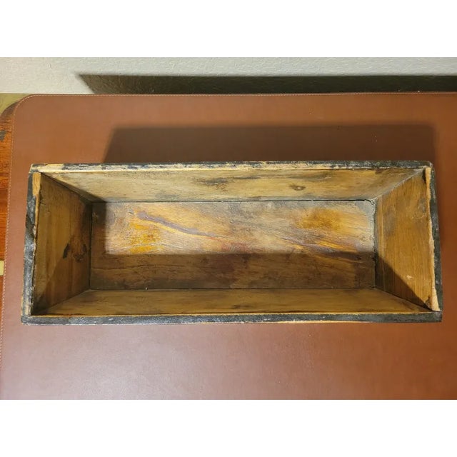 Vintage Chinese Hand-Painted Letterbox For Sale In Milwaukee - Image 6 of 6