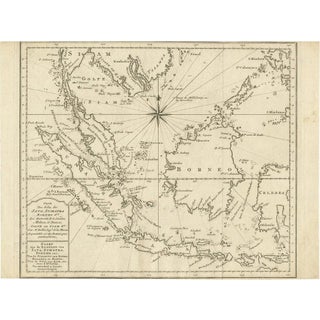 Map of the East Indies, 1747 For Sale