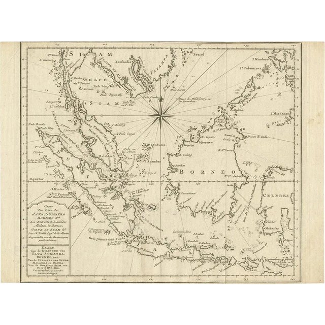 Map of the East Indies, 1747 For Sale