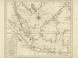 Map of the East Indies, 1747