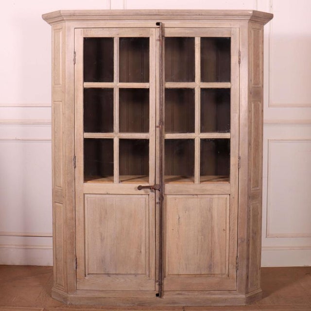 German Bleached Cabinets, 1920s, Set of 2 For Sale - Image 10 of 12