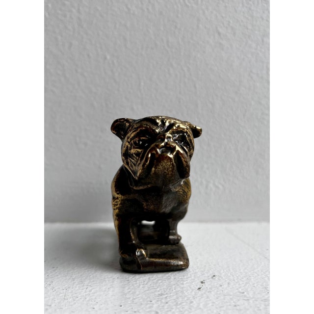 Mid 20th Century Small "French" Bulldog Statue or Paperweight For Sale In Philadelphia - Image 6 of 12