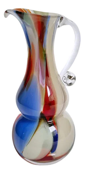 Vintage Murano Confetti Glass Vase attributed to Barovier & Toso, 1950s