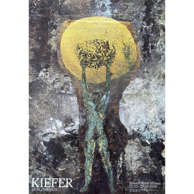 Anselm Kiefer The Women Alchemists Exhibition Poster Dimensions: 19,6 x 27.5 in / 50 x 70 cm Sold unframed