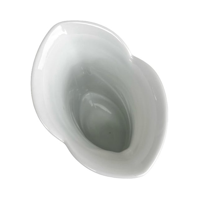 Hutschenreuther Vase Ig Bce, Germany, 1990s, Decorative Porcelain, Model 69 For Sale - Image 6 of 10