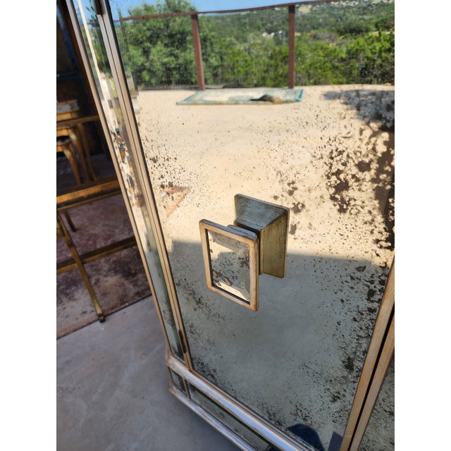 John Richard Collection Mirrored Cabinet For Sale - Image 9 of 14