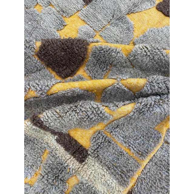 2020s Modern Beni Ourain Moroccan Wool Rug For Sale - Image 5 of 17