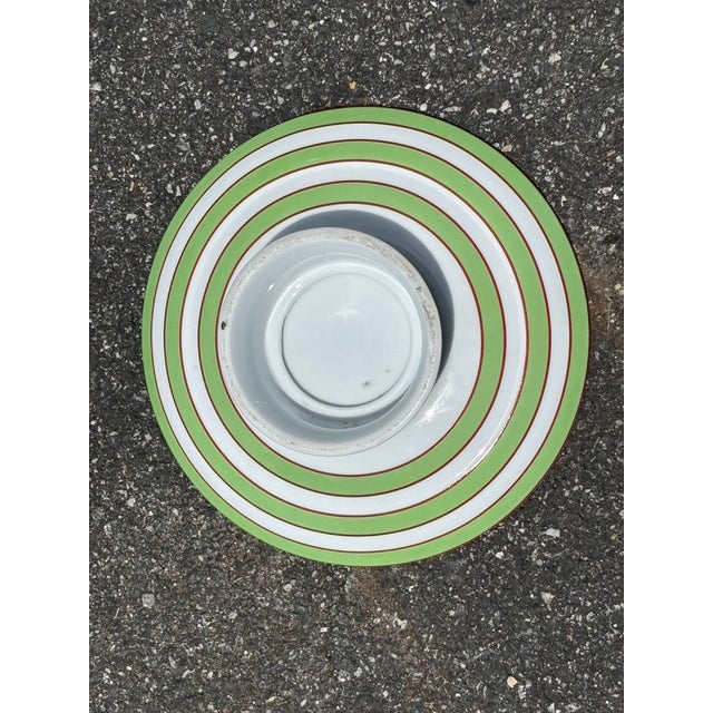 Mid 20th Century Mid-Century Modern English Market Pedestal Cake Plate / Platter For Sale - Image 9 of 10