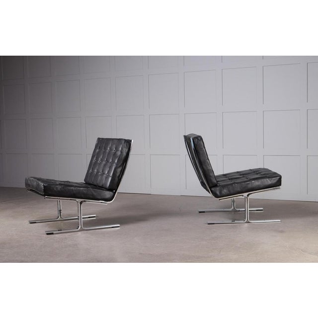 Set of Model F60 Easy Chairs by Karl-Erik Ekselius, 1960s For Sale - Image 12 of 18