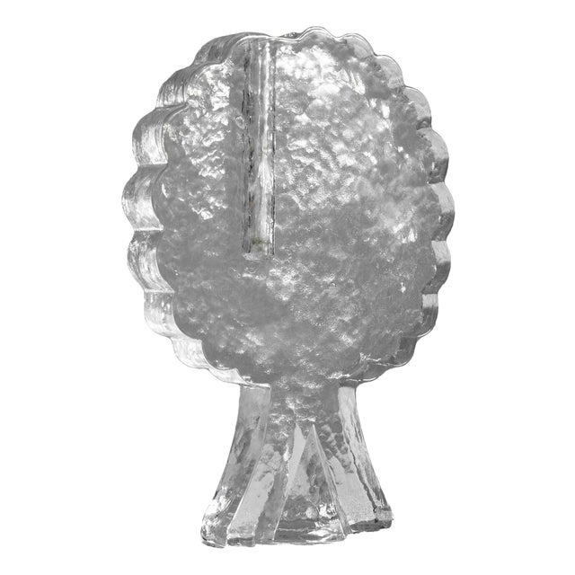 Mid-Century Glass Tree-Shaped Soliflore Vase, 1960s For Sale