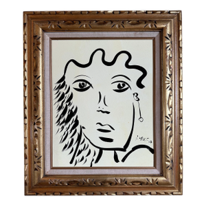 1967 Original Peter Keil Painting Framed