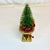 Dark Green 1960s Vintage Boho Chic Hollywood Regency Bottle Brush Christmas Tree For Sale - Image 8 of 8