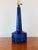 1960s Vintage Mid-Century Modern Palshus Blue Ceramic Danish Table Lamp Dl26 Annalise Per Linneman For Sale - Image 5 of 10