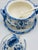 Vintage Blue and White Soup Tureen With Charger Plate For Sale - Image 4 of 5