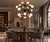 White 21st Century Italian Matte White Murano Nebula Sputnik Chandelier by Fabio LTD For Sale - Image 8 of 8