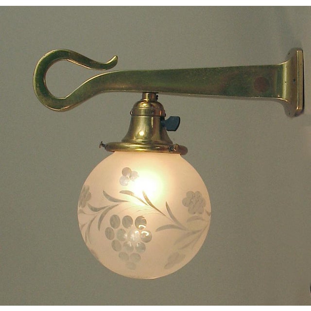 Here’s a beauty in the over-hundred-years-old category! An excellent whiplash motif at the end of this “hunk o’ brass”...