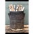 Mid 20th Century Vintage Patinated Wood Bucket For Sale - Image 5 of 12