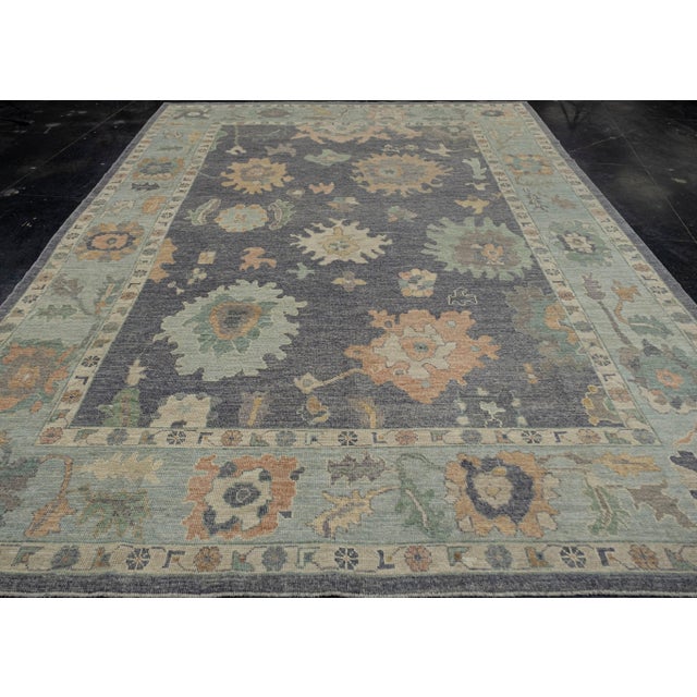 Turkish Oushak Rug 9'5" x 12'7" #16515 Explore a curated collection of hallway runners, wool rugs, and handmade...