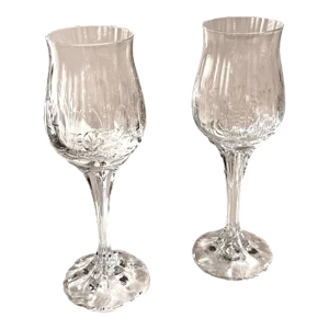 Wine Glasses 'Ondine' by Franciscan- a Pair