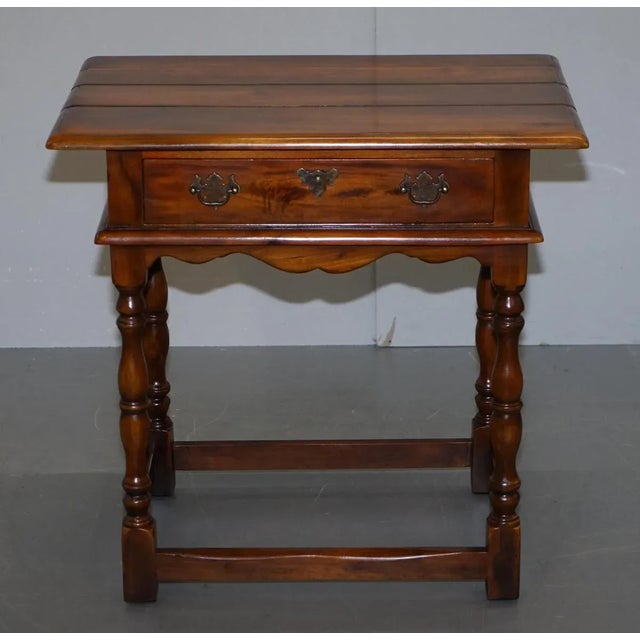 Lovely substantial Theodore Alexander side table with single drawer A very good looking and well made piece, the frame is...