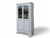 Antique Wooden Display Cabinet with Original Beveled Glass and Lived-in Patina, 1890s For Sale - Image 9 of 9