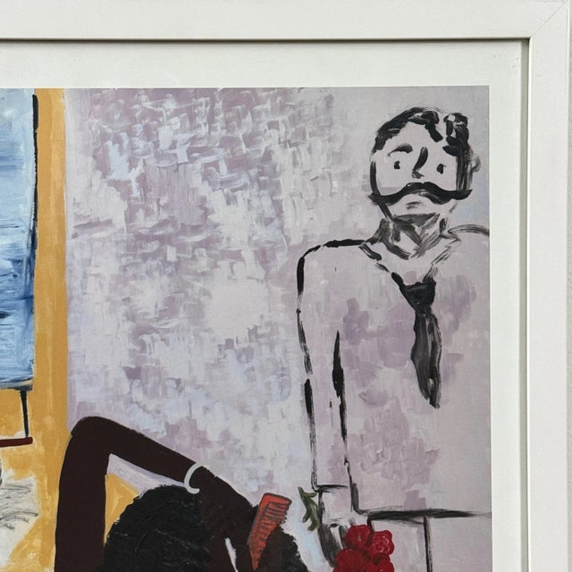 Early 21st Century Cassi Namoda - ‘Nude Maria Combing Her Hair’ Lithograph, Signed For Sale - Image 5 of 5