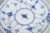 Blue Fluted Half Lace Chocolate Cups with Saucers from Royal Copenhagen, 1959, Set of 8 For Sale - Image 3 of 5
