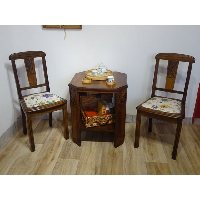 Art Deco Chairs from Robur, 1950s, Set of 2 For Sale - Image 15 of 18