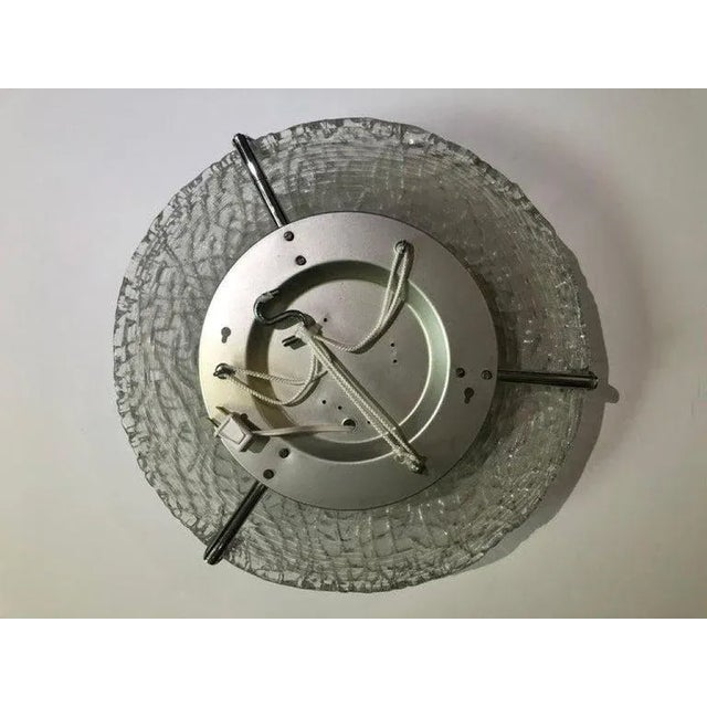 1970s Kalmar Style Flushmount Chandelier For Sale In West Palm - Image 6 of 12