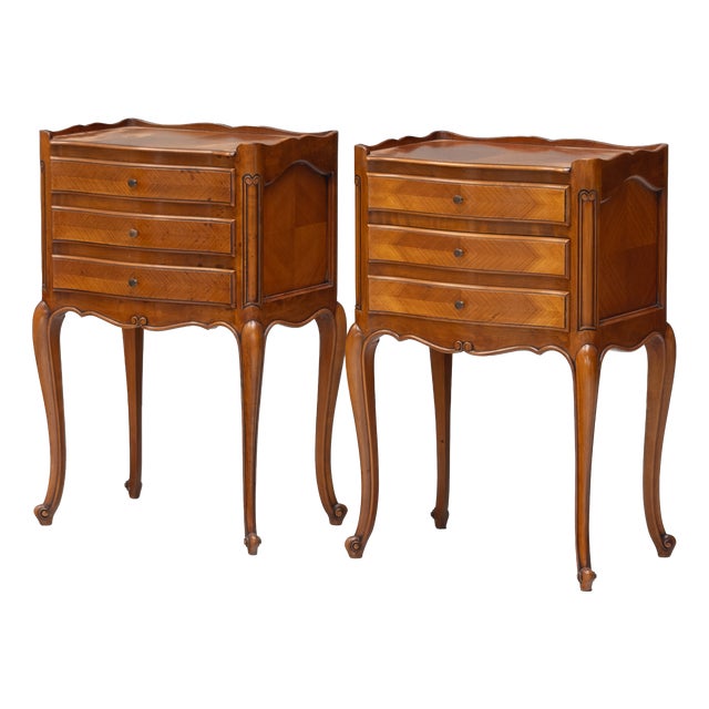 Vintage Bedside Tables, 1950, Set of 2 For Sale