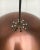 1960s Mid-Century Copper Dome Pendant For Sale - Image 5 of 18
