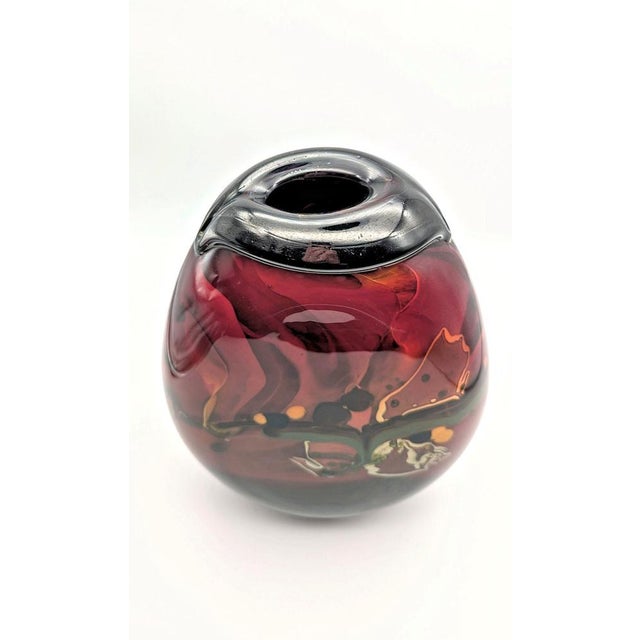 Vintage Sculptural Vase by Robert Pierini, France, 1990 For Sale - Image 3 of 8