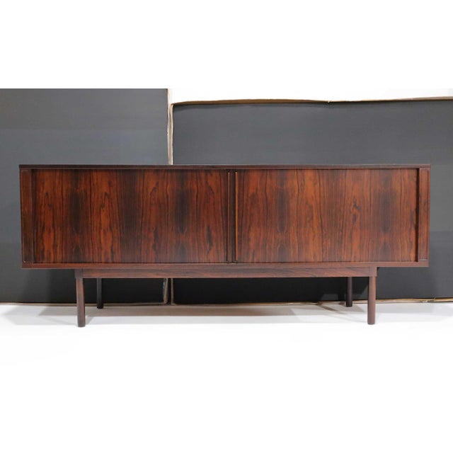 Lovig Design Mid 20th Century Jens Quistgaard for Peter Lovig Rosewood Sideboard For Sale - Image 4 of 10