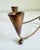 1960s Los Castillos-Style Modernist Brass & Copper Candle Holders - A Pair For Sale - Image 10 of 12