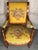 A set of three armchairs, Directoire style, France, 19th century These elegant chairs are made of maple wood and have...