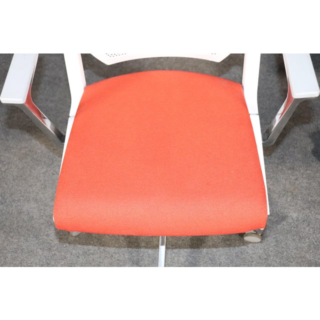 Mid 20th Century Pair of Mid-Century Modern Office Chairs - 2 Pieces For Sale - Image 10 of 11