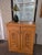Vintage Teak Asian Style Flip Top Bar Cabinet For Sale - Image 11 of 12