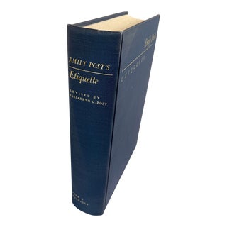 1960 “Emily Post’s Etiquette”Book For Sale