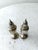 Antique Sterling Silver Salt and Pepper Shakers Featuring a Monogrammed For Sale - Image 4 of 5