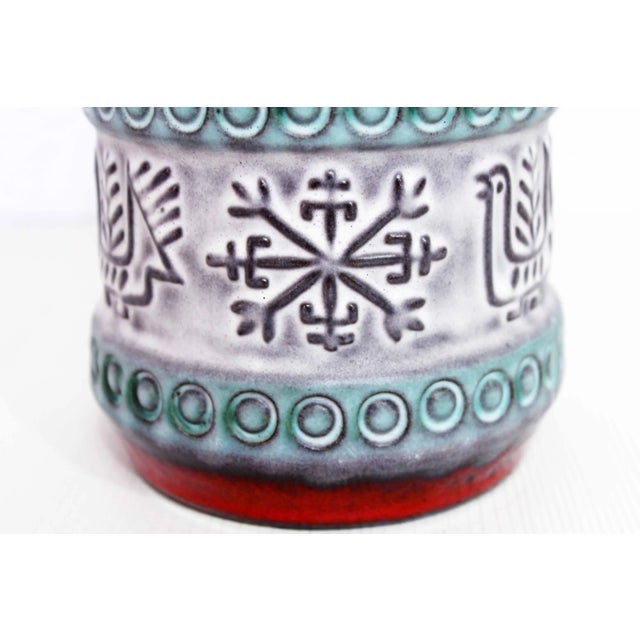 German Vase from Bay Keramik, 1960s For Sale - Image 6 of 11