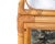 Wood Mid-Century Modern Bohemian Tan Arch Bamboo & Rattan Wall Mirror For Sale - Image 7 of 11