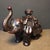 Bronze Elephant Incense Burner - Silhouette Censer With Dome Lid For Sale - Image 9 of 9
