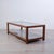 Low TV Stand Coffee Table in Cherry Wood and Glass, 1980s For Sale - Image 11 of 17